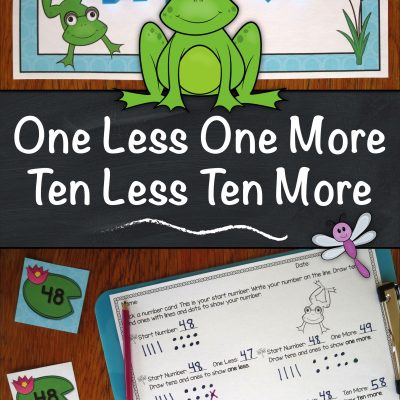How to Develop Understanding of Ten Less Ten More (Freebie)