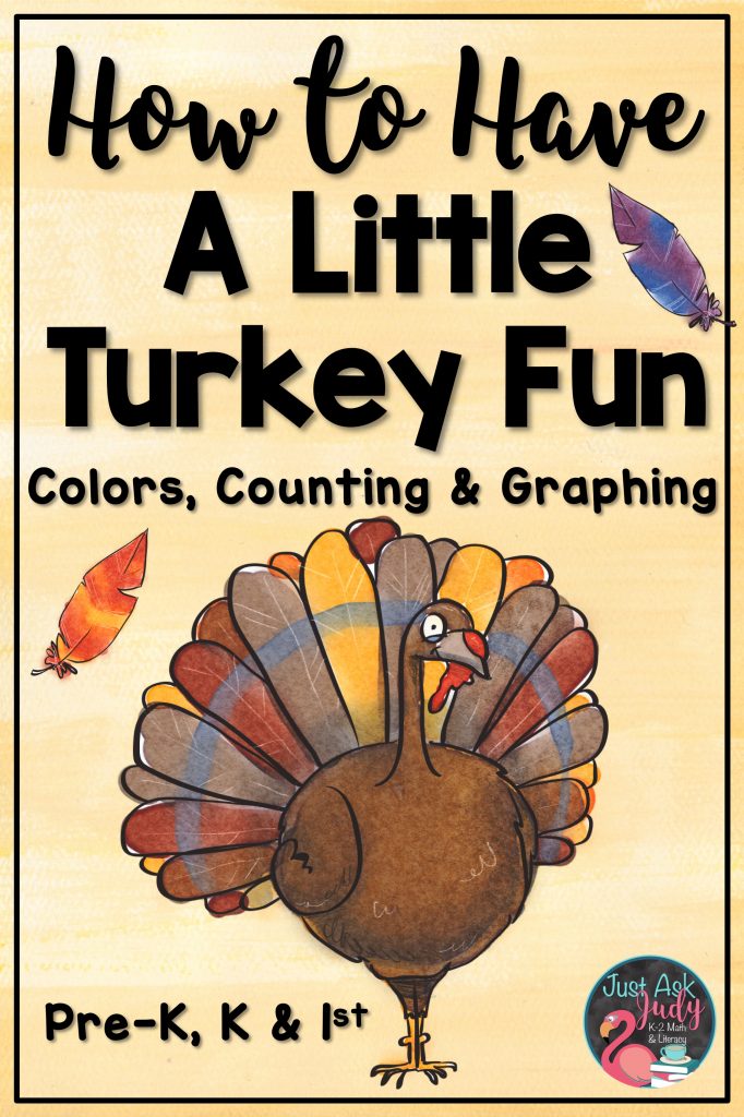 Trot on by to check out this free partner activity, perfect for engaging your preschoolers, kindergarteners, and first graders. Use this activity to focus on different skills with different kids. #turkeys #graphing #counting