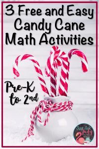 Check out this post with three candy activities for preschool, kindergarten, first, and second grade math.