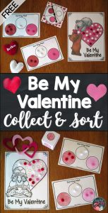 Engage young learners with this easy to prepare Valentine's Day sorting activity, ideal for pre-schoolers and kindergarteners.