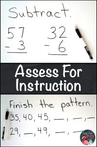 Read this post to find out about a quick and easy assessment for creating short-term instructional groups for math.