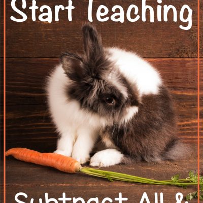How to Start Teaching Subtract All and Subtract None