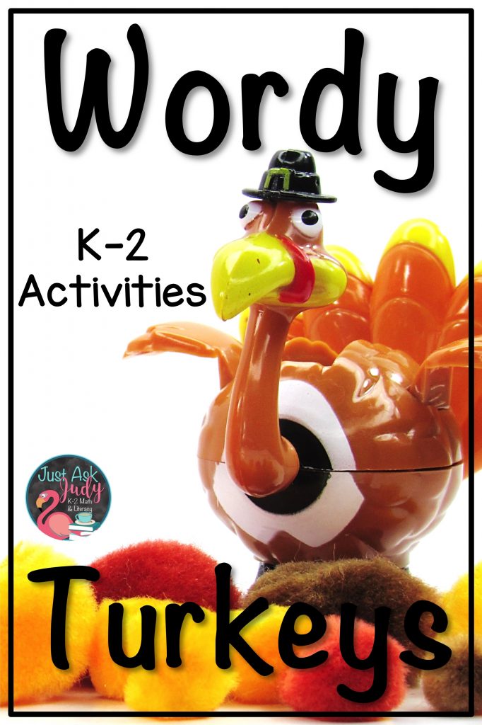Try these wordy turkey activities with your kindergarten, first, and second-grade students. What a great way to encourage engagement with those oh-so-important high frequency words! #turkeys #SightWords #LiteracyCenters