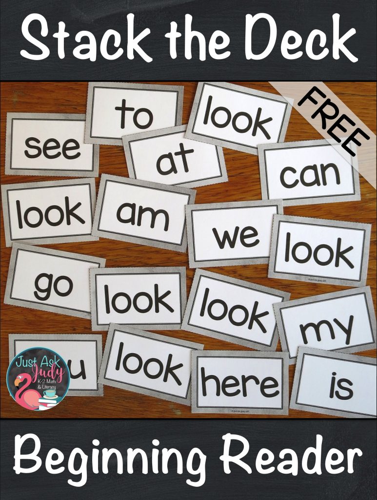 Discover Stack the Deck, a fun and simple flashcard activity, to increase the odds for successful learning of high frequency words. It can be implemented as part of your whole class introductory lessons or as an intervention activity to provide repetitive practice with individual or small groups of students who struggle with word recognition. #SightWords #KindergartenLiteracy