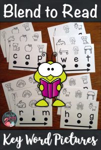Find out more about this set of 180 word cards designed to support beginning or struggling students as they learn to decode CVC words in kindergarten and 1st grade. With these word cards, there is no mystery to solve or puzzle to figure out. There is a specific key word picture for easy reference above each letter to assist your students with letter-sound correspondence. #CVCWords #BeginningReaders