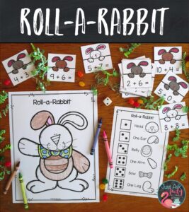 Try this engaging rabbit-themed small group activity to help your kindergarten, first, and second-grade students develop fluency in adding basic facts.