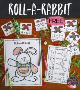 Try this engaging rabbit-themed small group activity to help your kindergarten, first, and second-grade students develop fluency in adding basic facts.