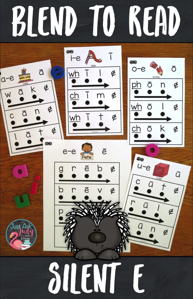 See how these word lists are designed to support beginning or struggling readers as they learn to decode long vowel words with the vowel-consonant-e pattern in kindergarten, first, and second grade. 