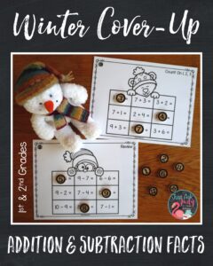 Use this engaging winter-themed resource to support your instruction in mental computation strategies for the basic addition and subtraction facts. It provides great practice and review for your 1st and 2nd graders.