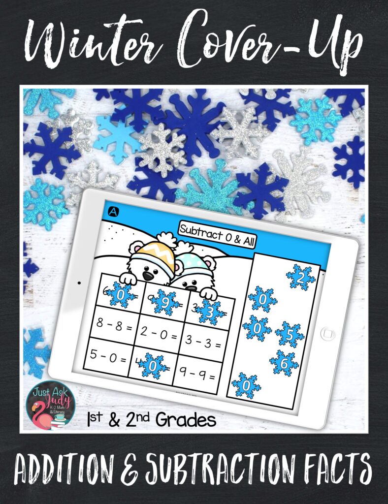 Click to find out more about this winter themed activity, for use with Google SlidesTM It is designed to help your first and second-grade math students practice, review, and develop fluency with the basic addition and subtraction facts to 20. 