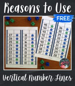 Find out why you should try vertical number lines with your kindergarten, first, and second grade students.