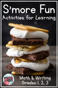 Looking to have a bit of fun with s’more-themed resources? Click to see two math resources and a writing freebie, perfect for first and second graders.
