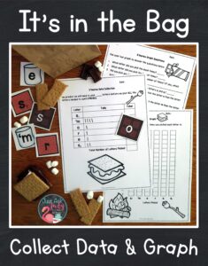 Check out this data collection and graphing activity. What an ideal activity for engaging your first, second, and third-graders in s’more learning!