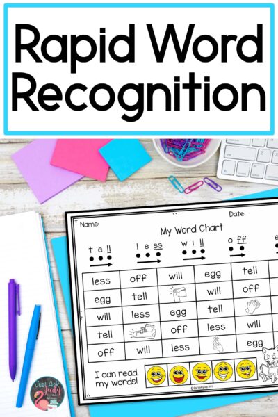 Learn all about rapid word recognition charts. Find out what they are, why to try them, who will benefit, and how to create your own.